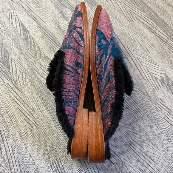 Free People Butterfly Effect Velvet Loafers - Picture 3 of 11